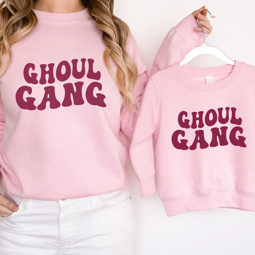 Ghoul Gang Halloween Matching Sweatshirts
