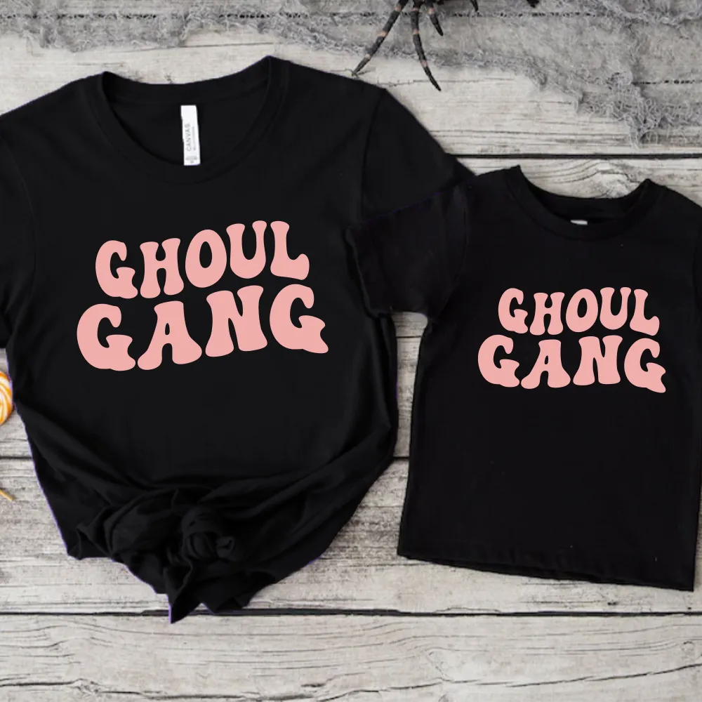 Ghoul Gang Halloween Matching T-shirts