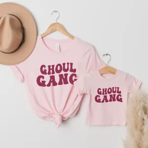 Ghoul Gang Halloween Matching T-shirts nursing tops best deals