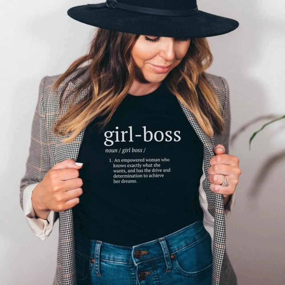 Girl Boss Definition T-Shirt maternity dresses promo