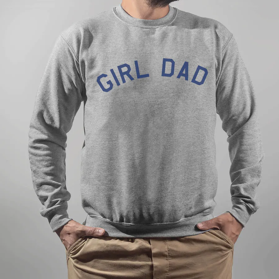 Girl Dad College Sweatshirt