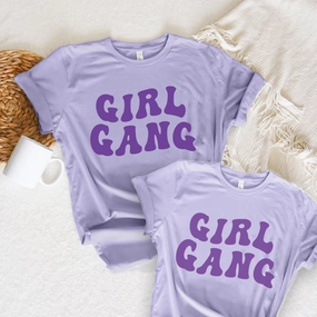 Girl Gang Retro Spring Matching T-Shirts discount mum dresses