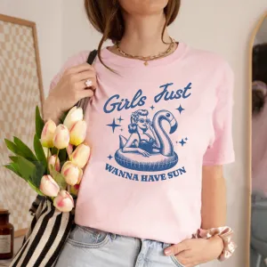 Girls Just Retro Graphic Women's T-shirt maternity dresses promo