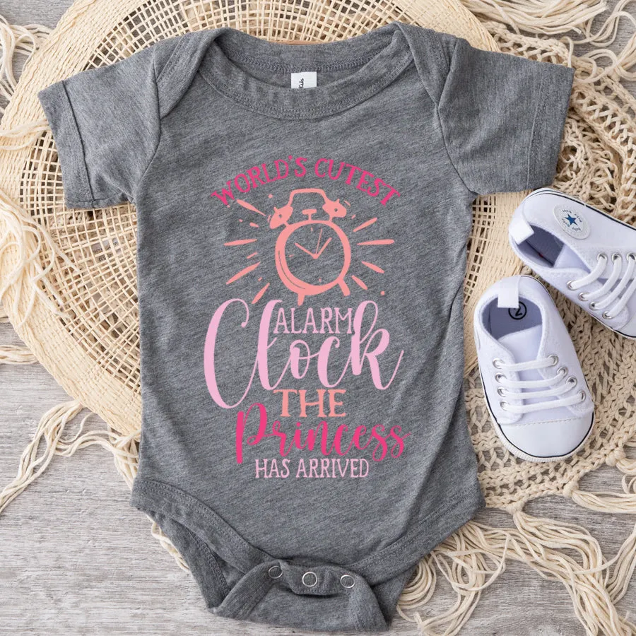 Girls Slogans Multibuy Baby Vest Grey