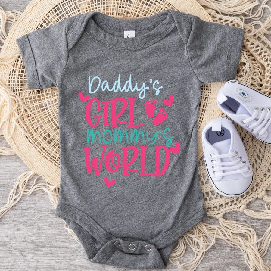 Girls Slogans Multibuy Baby Vest Grey