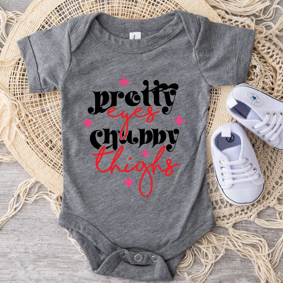 Girls Slogans Multibuy Baby Vest Grey