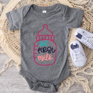 Girls Slogans Multibuy Baby Vest Grey cheap baby clothes online