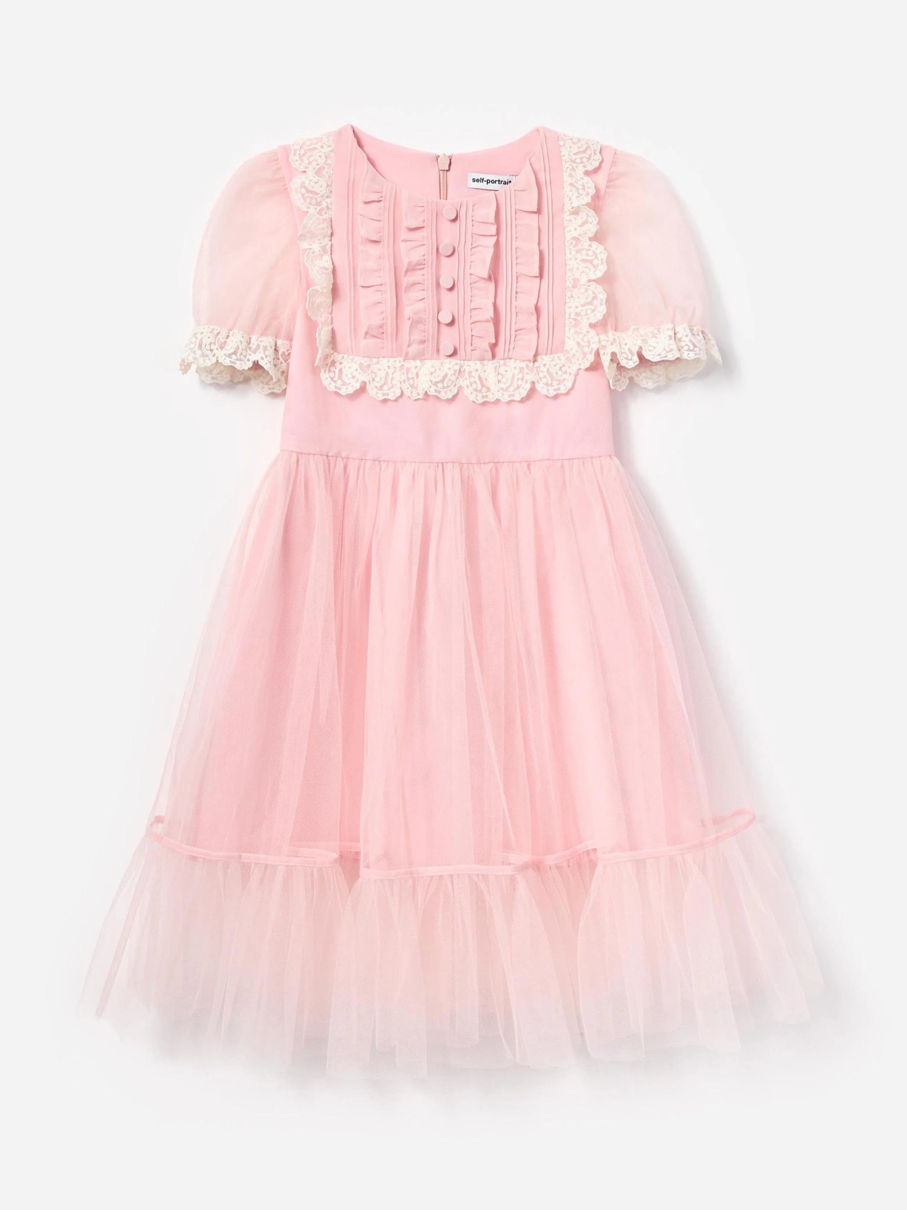 Rosa Tüllkleid für Mädchen