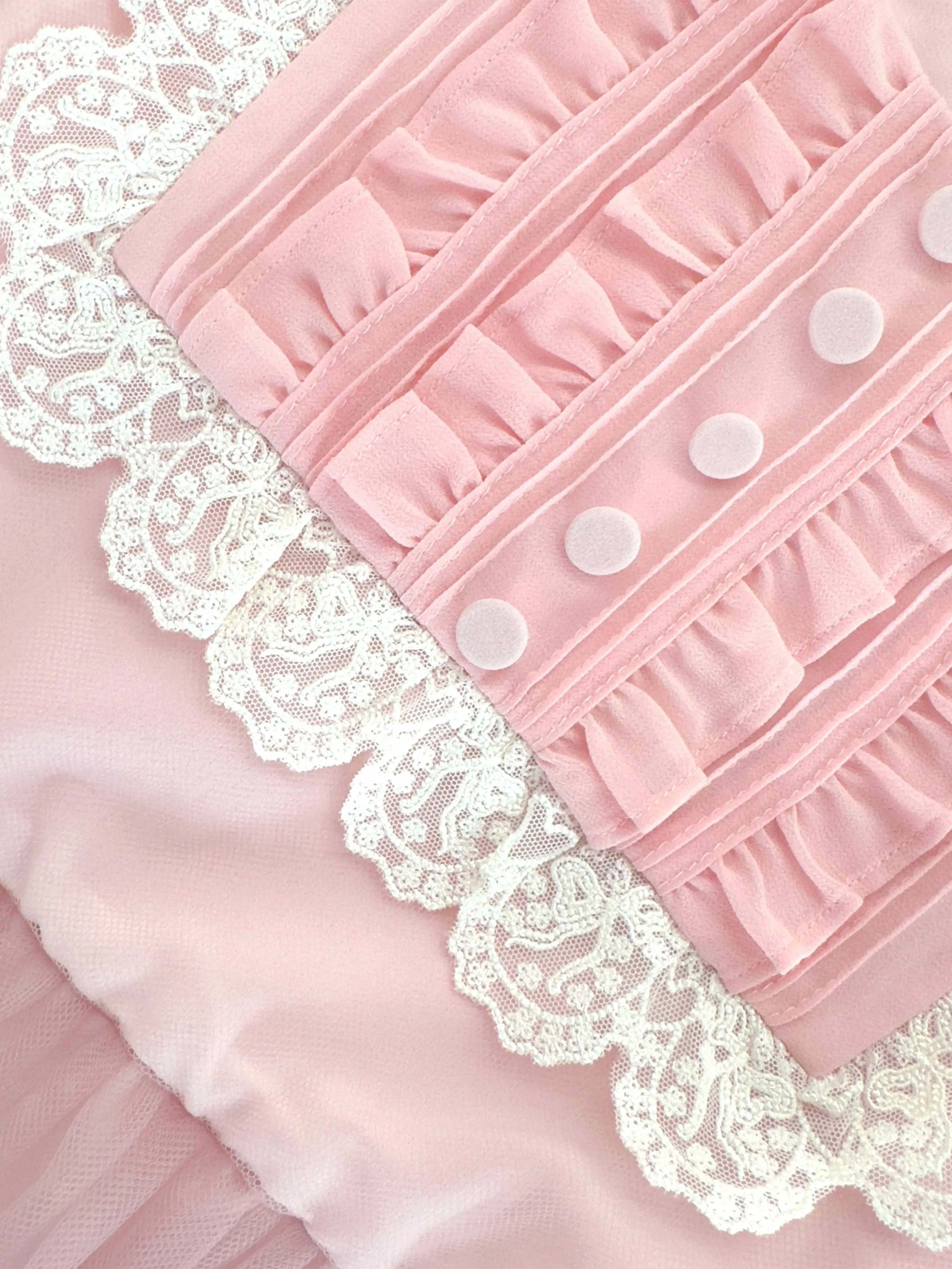 Rosa Tüllkleid für Mädchen