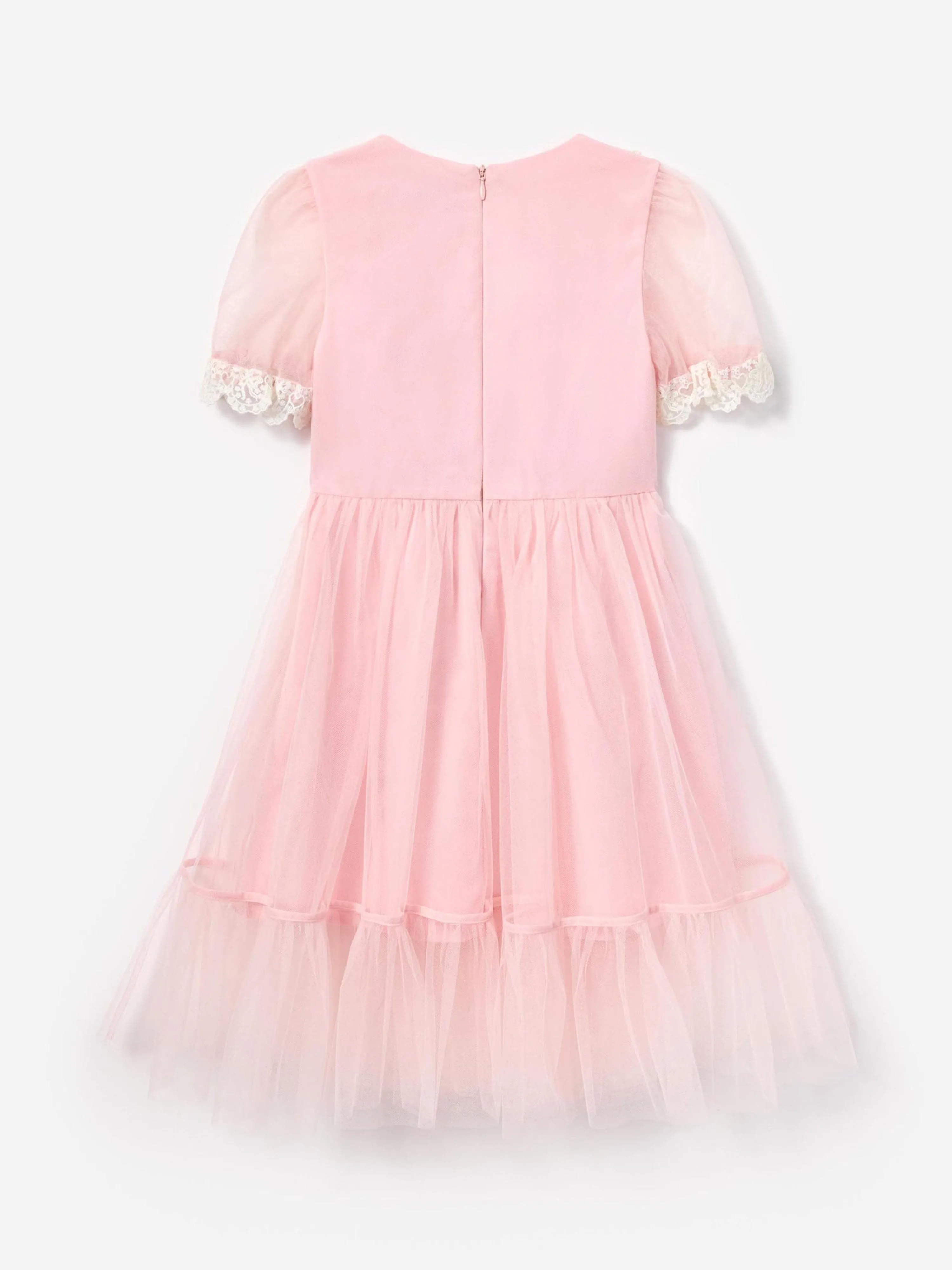Rosa Tüllkleid für Mädchen