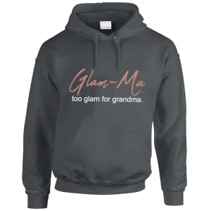 Glam-Ma Grandma Gold Hoodie (MRK X) grandma outfits sale