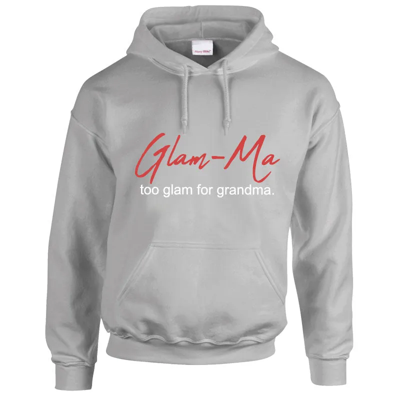 Glam-Ma Grandma Gold Hoodie (MRK X) grandma outfits sale