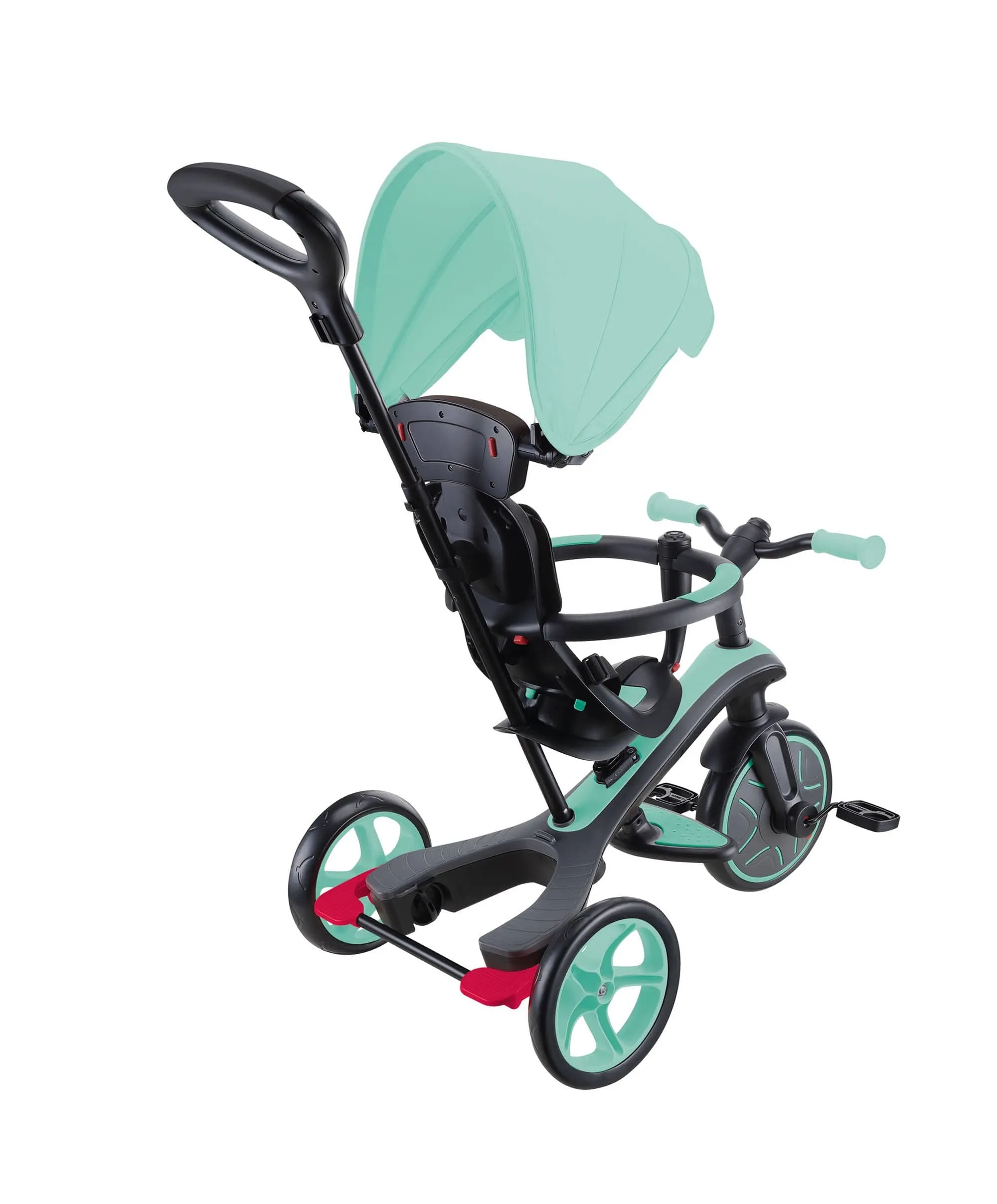 Globber Explorer Dreirad 4 in 1 - Minze