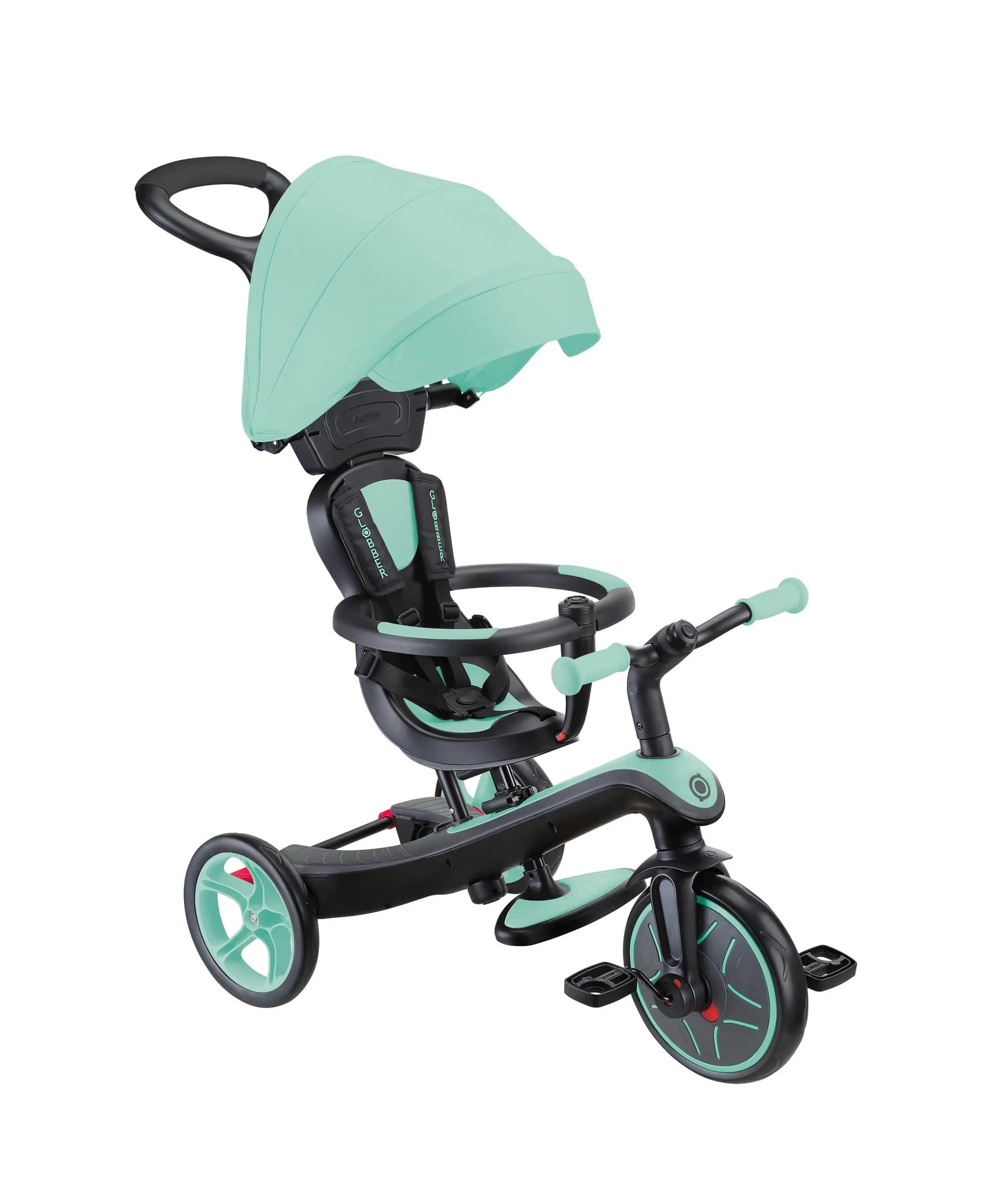 Globber Explorer Dreirad 4 in 1 - Minze