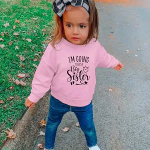 Going To Be A Big Sister Sweatshirt girls dresses outlet