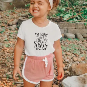 Going To Be A Big Sister T-Shirt girls pajamas promo