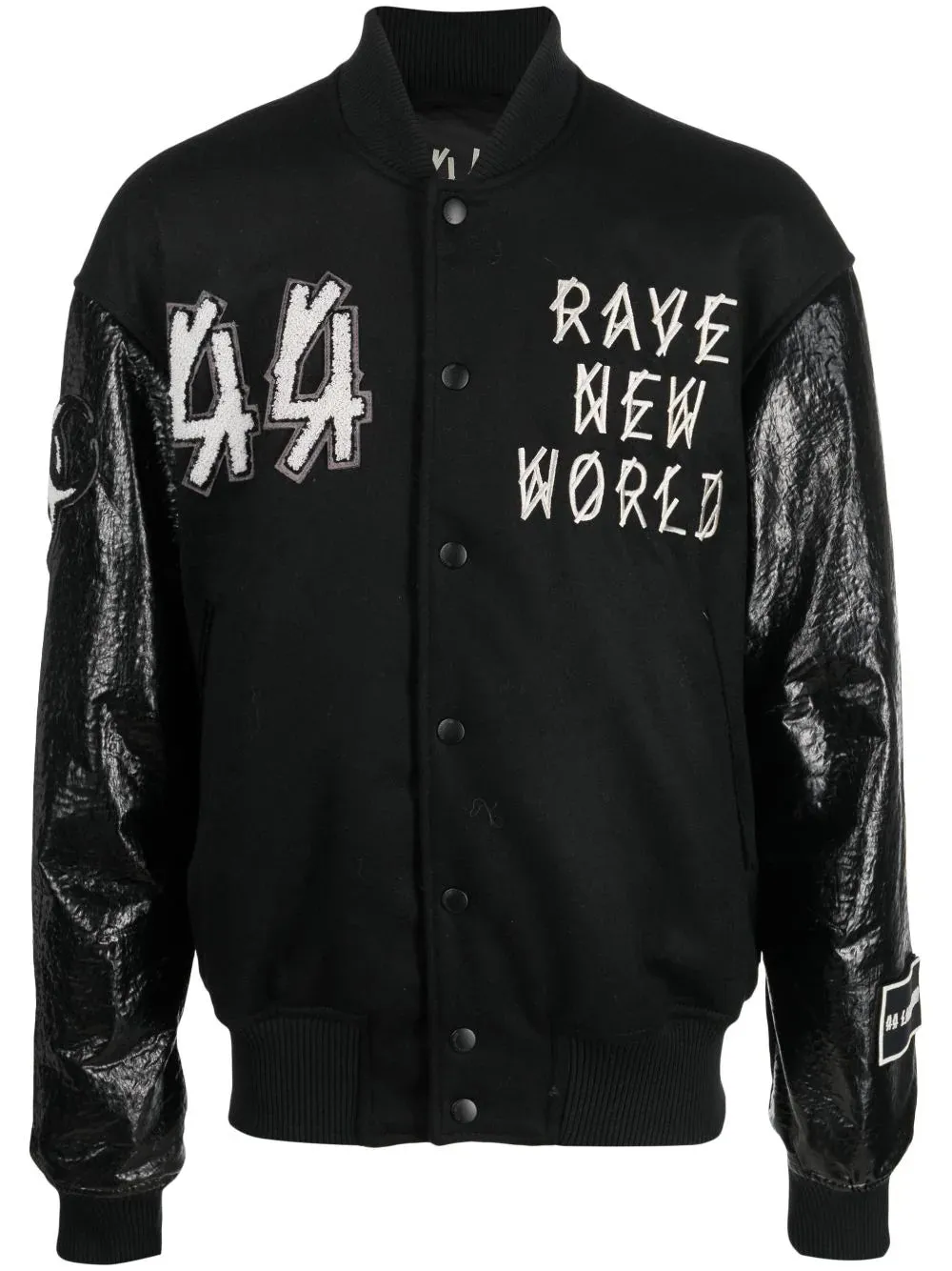 Grad Logo-Patch Bomber Jacket winter jackets clearance