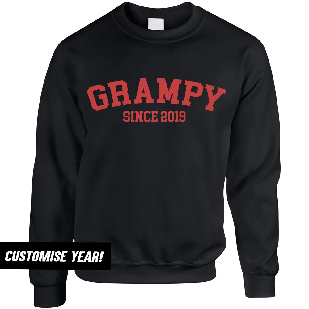 Grampy Since Sweatshirts (MRK X) Grandparent Clothing - grandpa clothes outlet