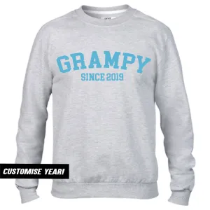 Grampy Since Sweatshirts (MRK X) Grandparent Clothing - senior fashion cheap