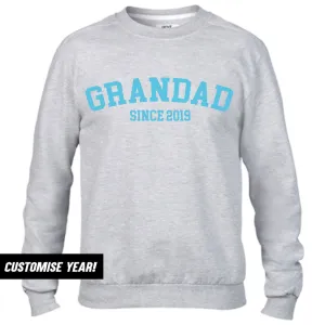 Grandad Since Sweatshirts (MRK X) Grandparent Clothing - senior fashion cheap