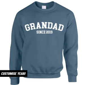 Grandad Since Sweatshirts (MRK X) Grandparent Clothing - grandpa clothes outlet