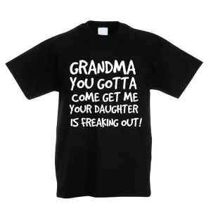 Grandma Come Get Me T-Shirt girls pajamas promo