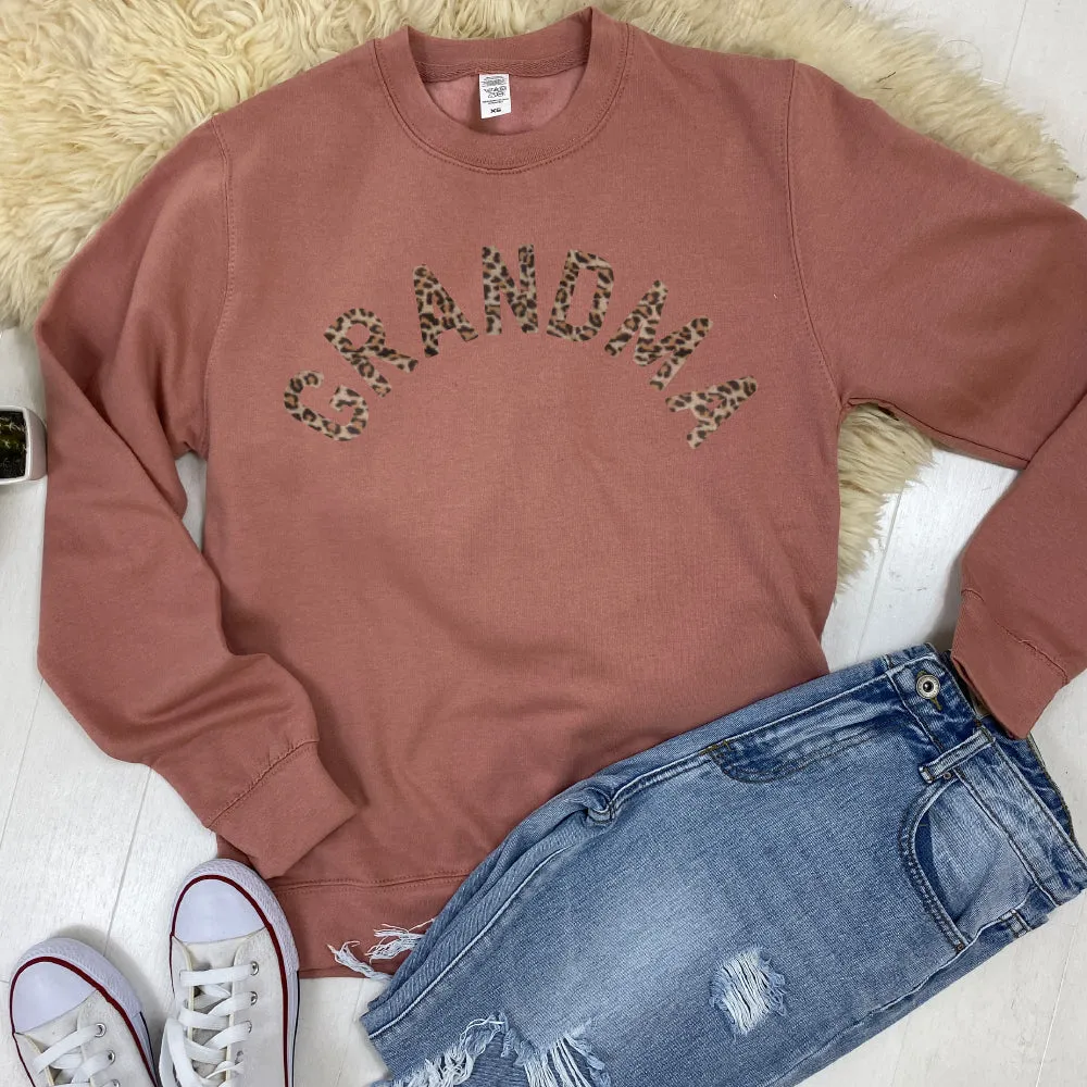 Grandma Leopard Sweatshirt 00 (MRK X)