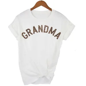 Grandma Leopard T-Shirt 00 (MRK X) grandma outfits sale