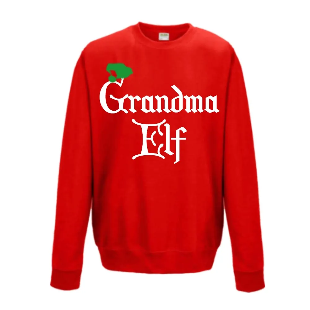 Grandpa & Grandma Elf Matching Sweatshirts (MRK X)