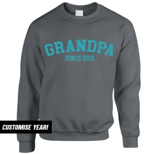 Grandpa Since Sweatshirts (MRK X) Grandparent Clothing - grandpa clothes outlet