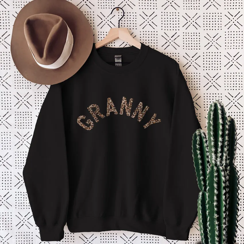 Granny Leopard Sweatshirt