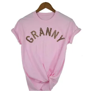 Granny Leopard T-Shirt (MRK X) grandma outfits sale