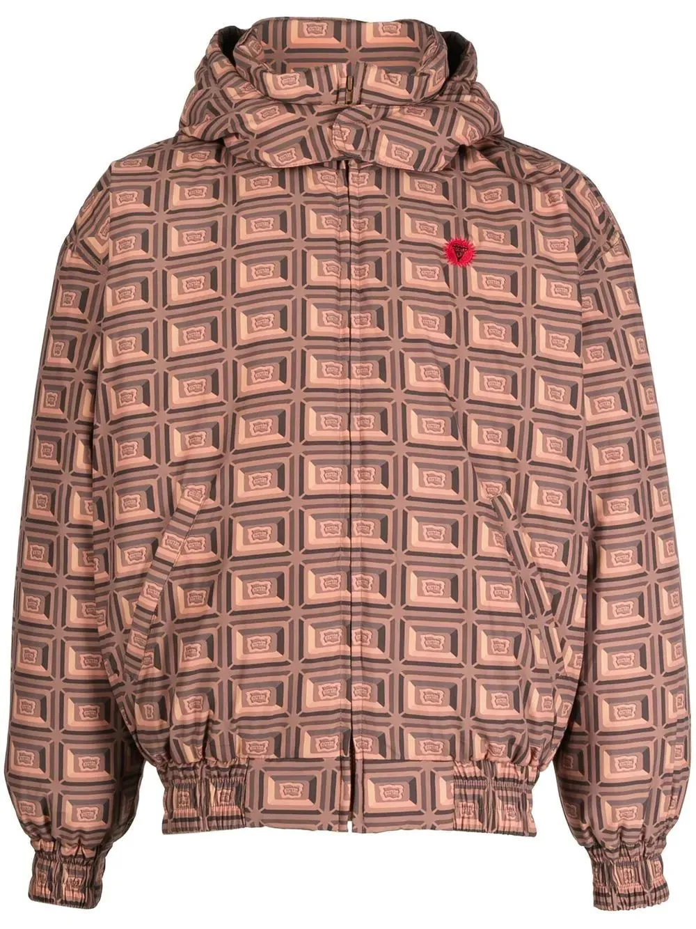 Graphic-Print Padded Jacket winter jackets clearance