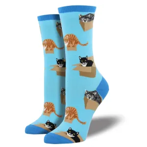 Professional Great Deals On 'Cat in a Box' Women's printed socks Clearance Sale,Best Choice online store, you can find the cheap Items with the best quality, 74% off.