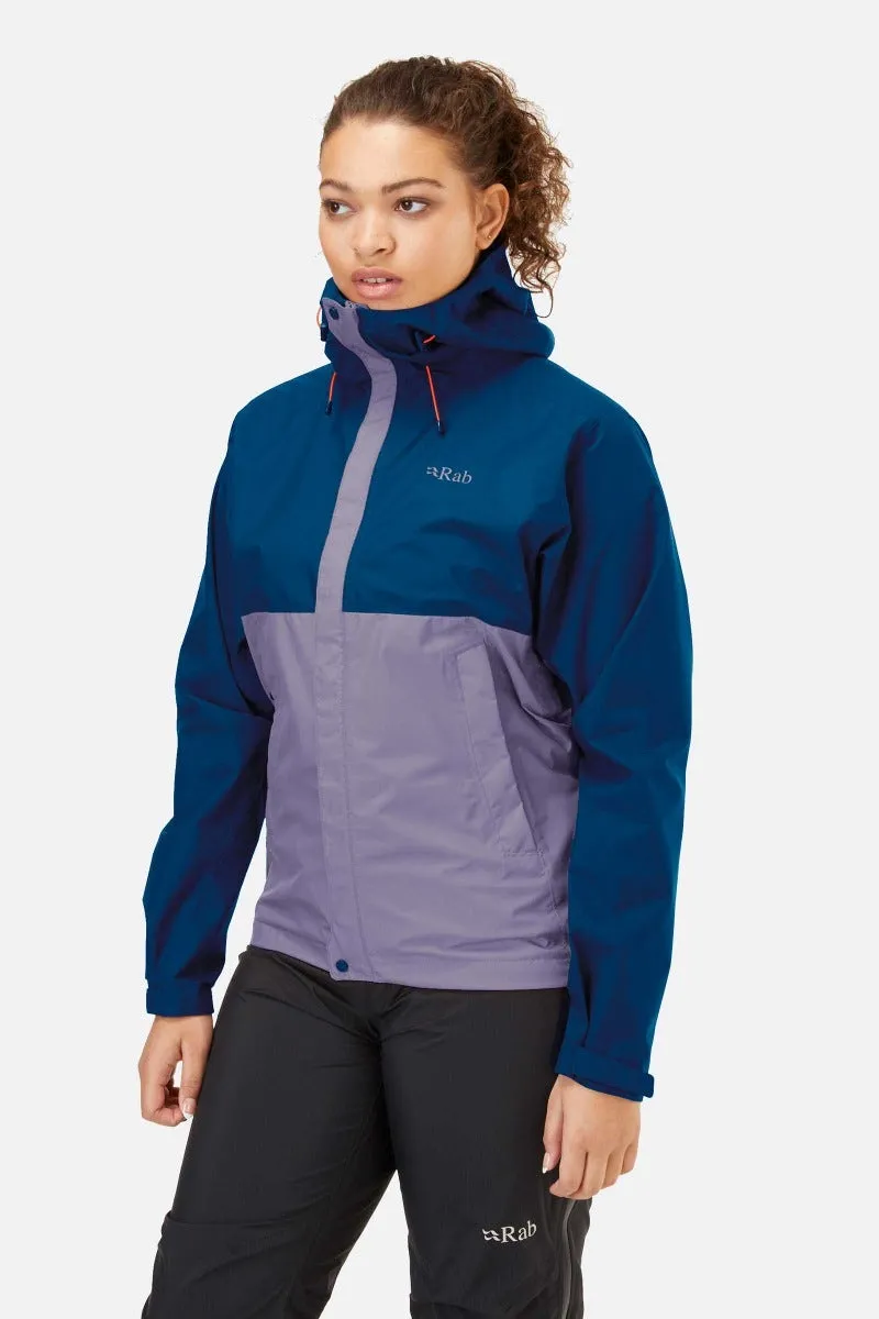 Buy fashionable Rab Downpour Eco Jacket Women's here, 100% original and good customer service.