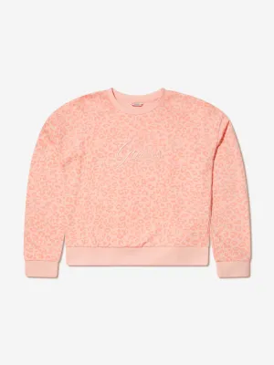 Guess Girls Leopardenprint Sweatshirt