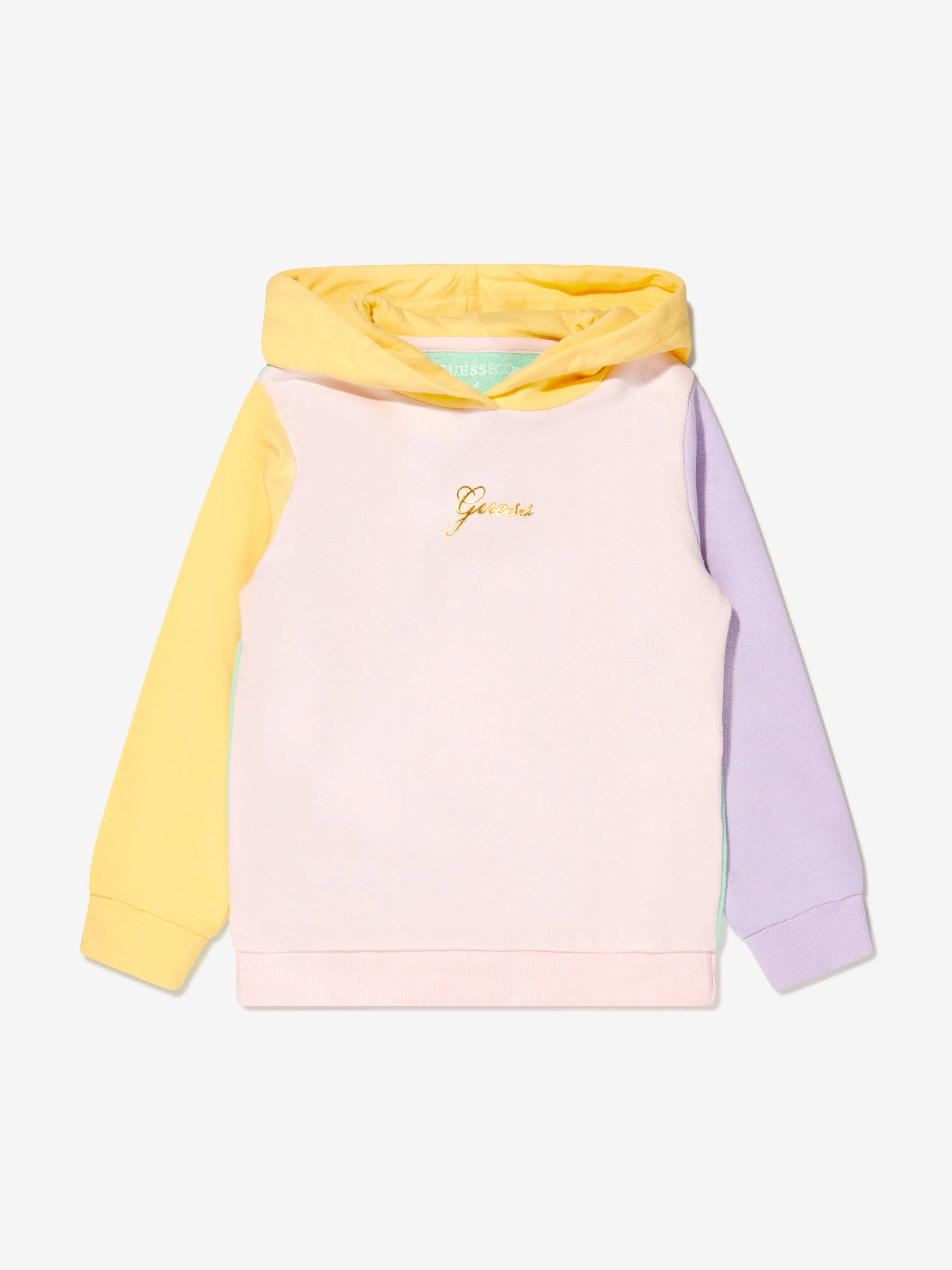 Guess Girls Logo Print Hoodie