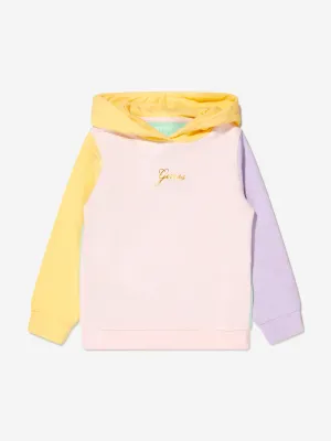 Guess Girls Logo Print Hoodie