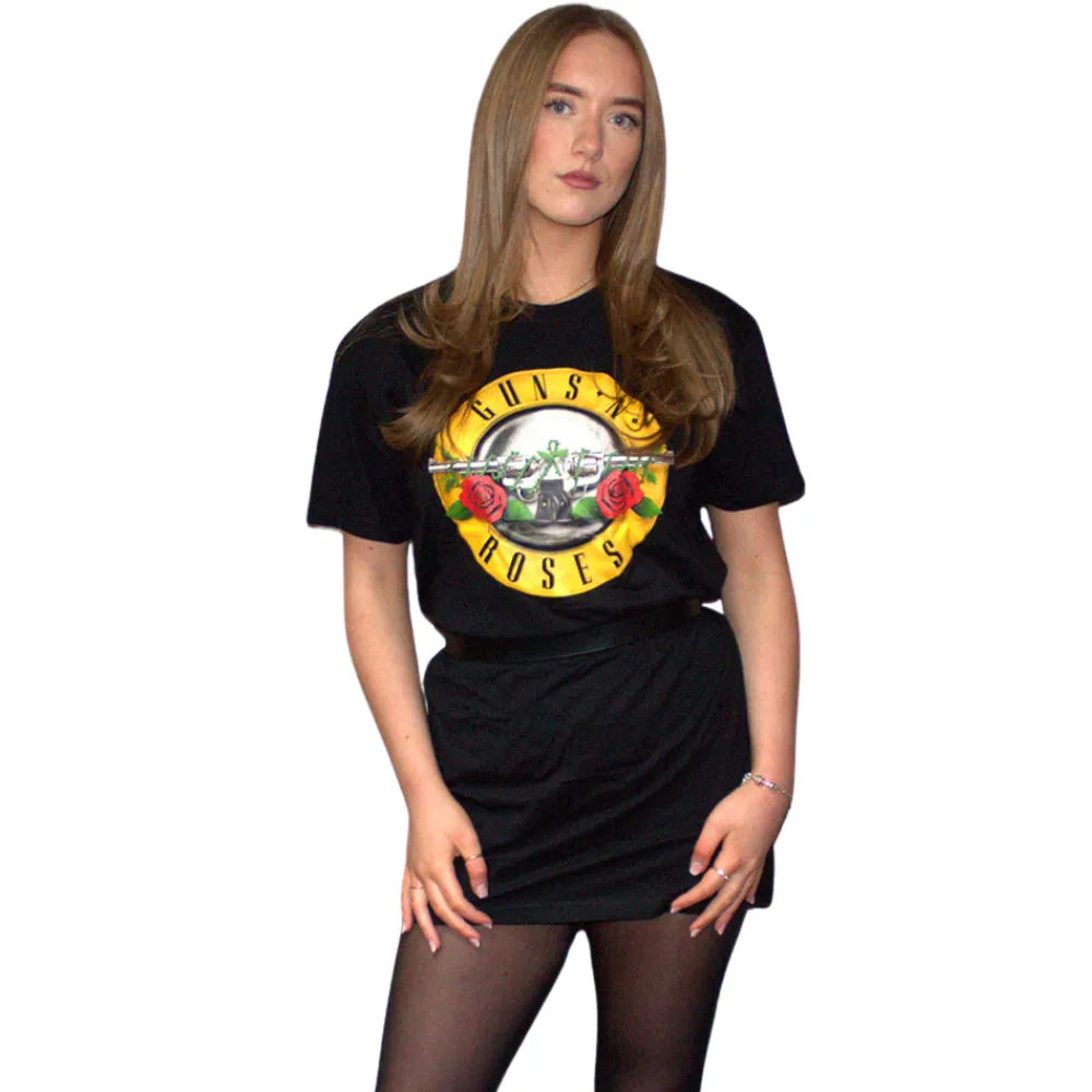 Guns N' Roses Official T-Shirt Dress pregnancy jeans best price