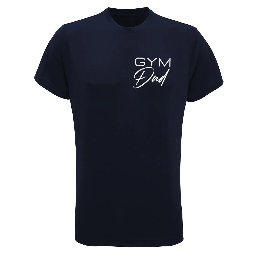 Gym Dad Logo Performance Tee dad bod shirts discount