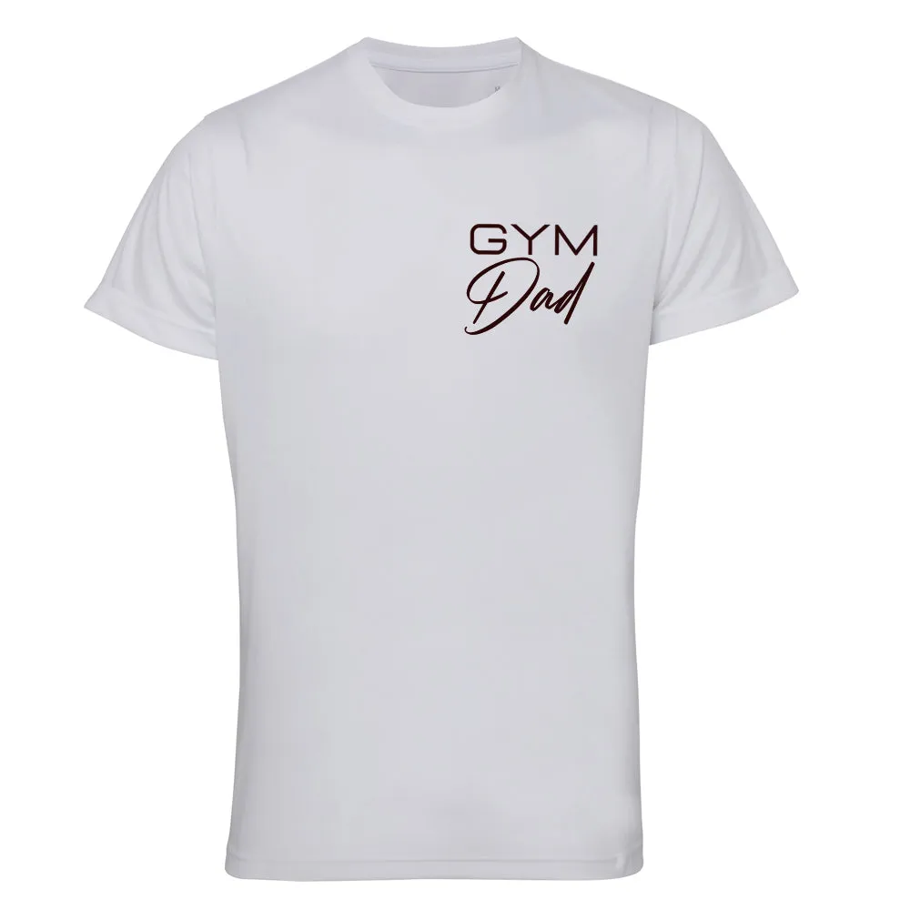 Gym Dad Logo Performance Tee