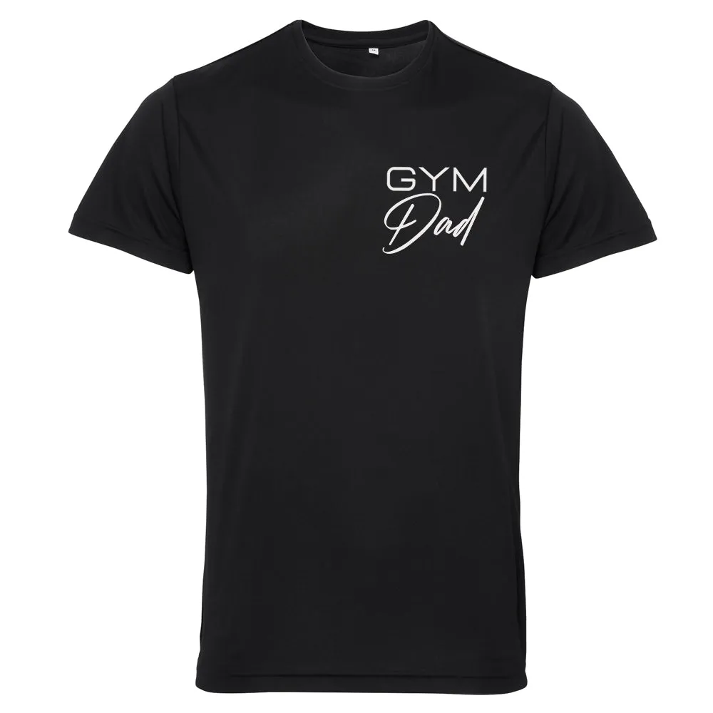 Gym Dad Logo Performance Tee