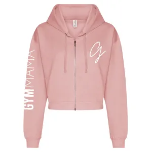 Gym Mama Adapt Zipped Crop Hoodie mum clothes cheap