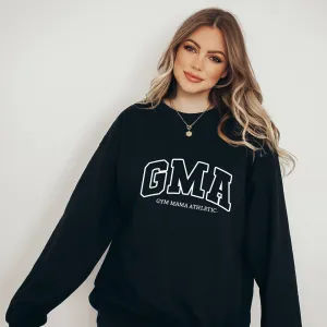 Gym Mama Athletic Varsity Sweatshirt mum clothes cheap