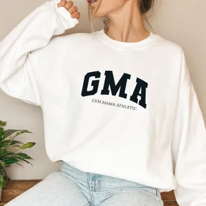 Gym Mama Athletic Varsity Sweatshirt mum clothes cheap