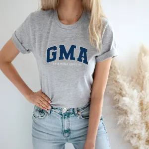Gym Mama Athletic Varsity T-Shirt mum clothes cheap