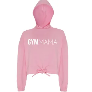 Gym Mama Big Logo Cropped Hoodie (MRK X) mum clothes cheap