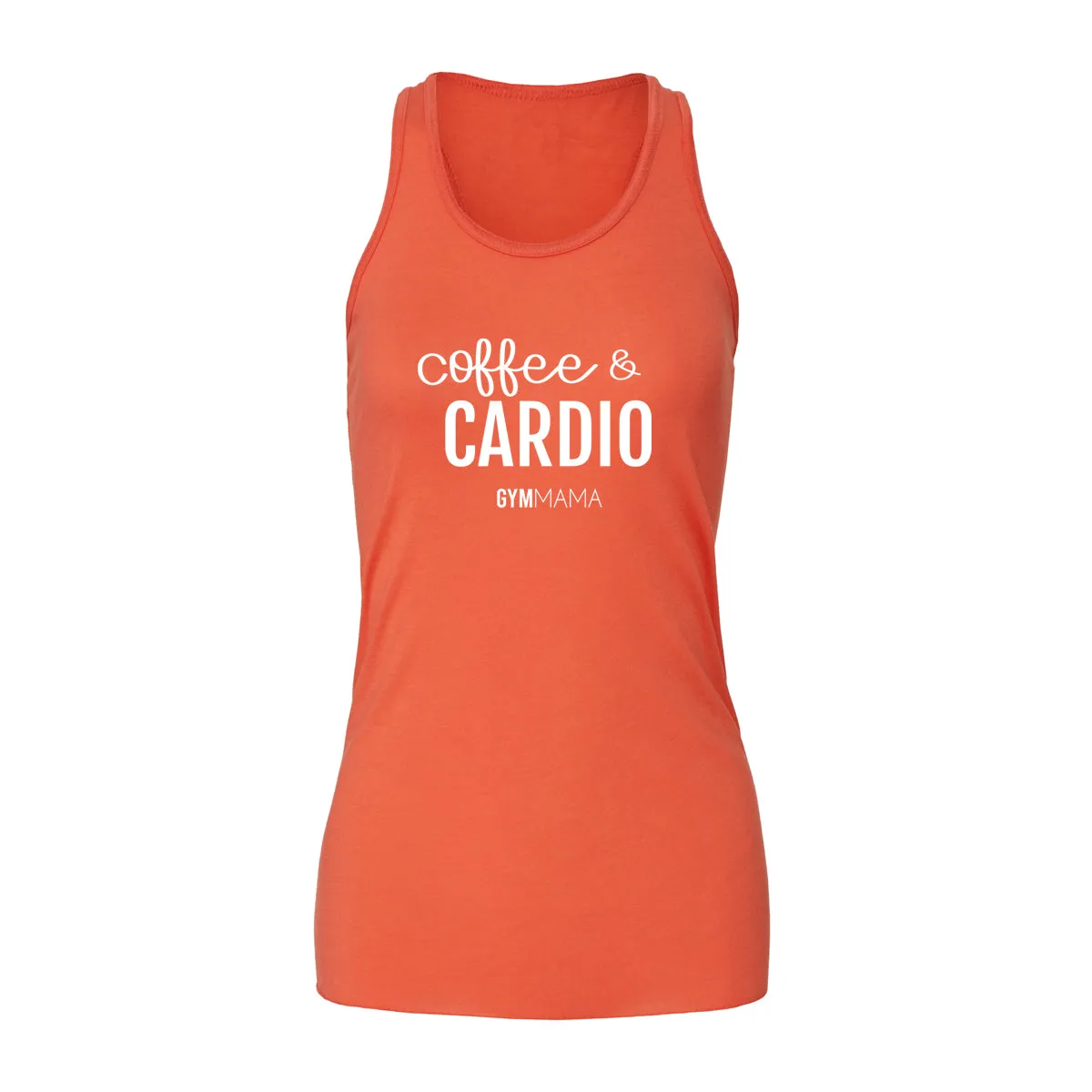 Gym Mama Coffee & Cardio Flowy Racer Vest