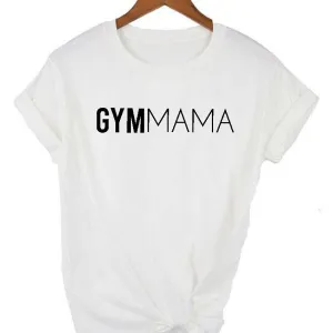 Gym Mama Core Logo T-Shirt (MRK X) mum blouses clearance