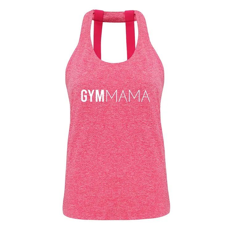 Gym Mama Double Strap Logo Performance Vest (MRK X)